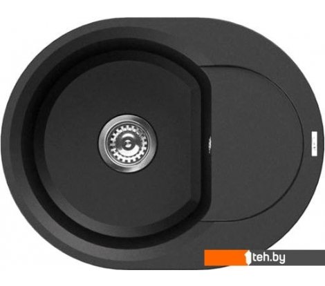  - Кухонные мойки Elleci Easy Round 600 Full Black 40 - Easy Round 600 Full Black 40