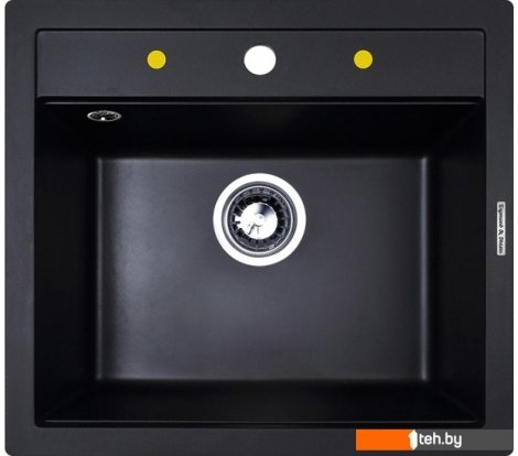  - Кухонные мойки Zigmund & Shtain Platz 560 (черный базальт) - Platz 560 (черный базальт)