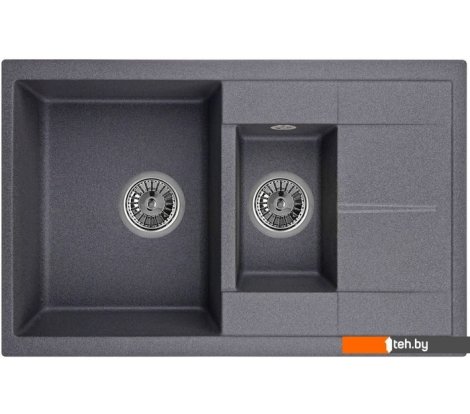  - Кухонные мойки Granula 7802 (графит) - 7802 (графит)