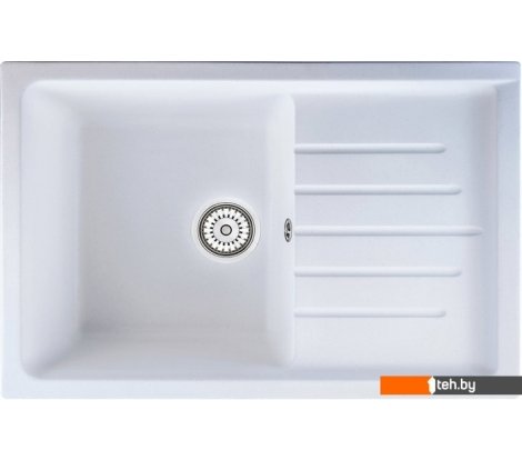 - Кухонные мойки Berge 7602 (белый) - 7602 (белый)