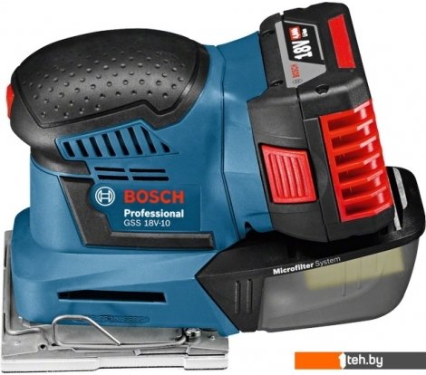  - Шлифмашины Bosch GSS 18V-10 Professional 06019D0200 (без АКБ) - GSS 18V-10 Professional 06019D0200 (без АКБ)