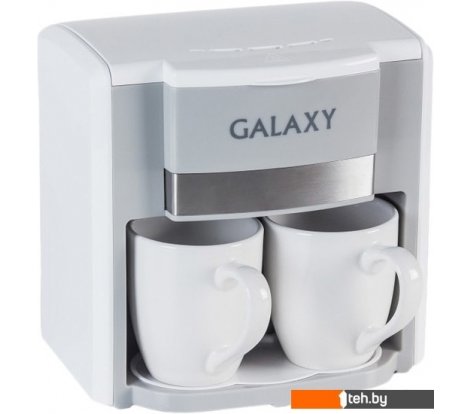  - Кофеварки и кофемашины Galaxy GL0708 (белый) - GL0708 (белый)