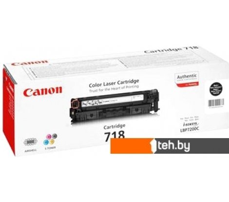 - Картриджи для принтеров и МФУ Canon 718 Black (2662B002AA) - 718 Black (2662B002AA)