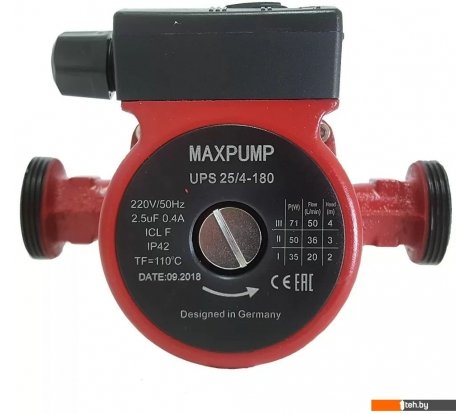 - Насосы Maxpump UPS 25/4-180 - UPS 25/4-180
