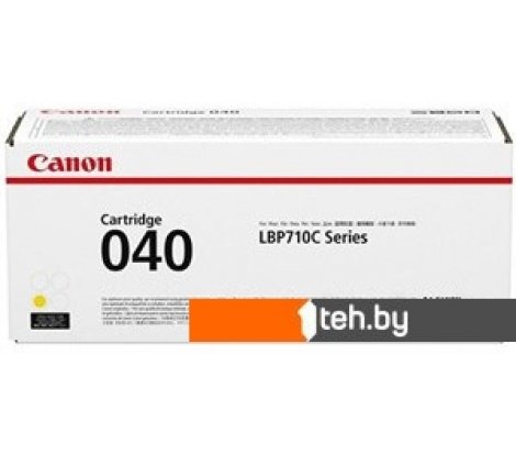 - Картриджи для принтеров и МФУ Canon 040Y - 040Y