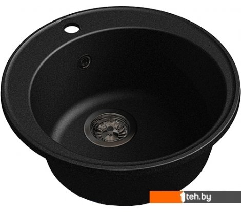  - Кухонные мойки GranFest QUARZ Z-08 (черный) - Z-08 (черный)