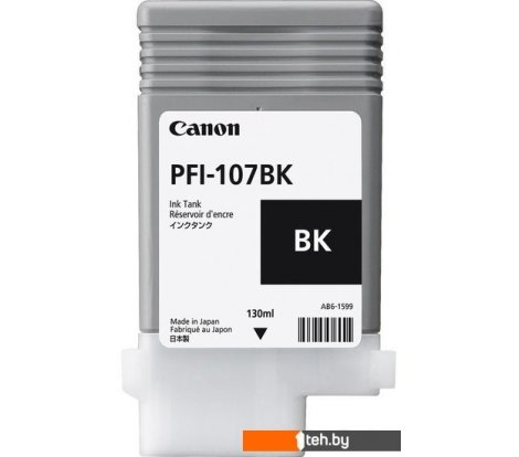 - Картриджи для принтеров и МФУ Canon PFI-107BK - PFI-107BK