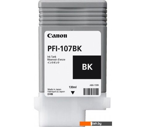  - Картриджи для принтеров и МФУ Canon PFI-107BK - PFI-107BK