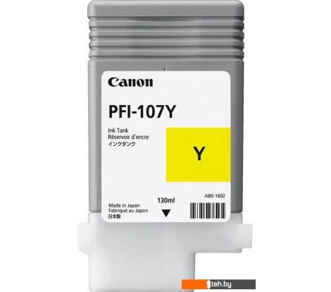  - Картриджи для принтеров и МФУ Canon PFI-107Y - PFI-107Y