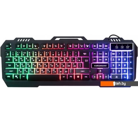 - Клавиатуры Nakatomi KG-35U (черный) - KG-35U (черный)