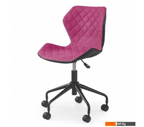  - Офисные кресла и стулья Halmar Matrix (черный/розовый) - Matrix (черный/розовый)