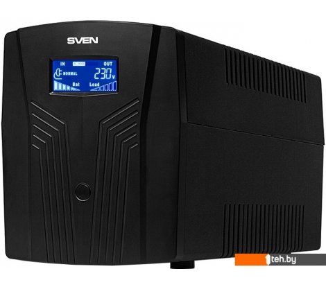- Источники бесперебойного питания SVEN Pro 1500 (LCD, USB) - Pro 1500 (LCD, USB)