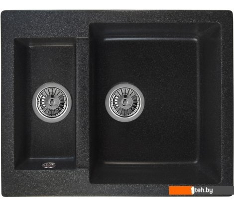 - Кухонные мойки Berge 6150 (черный) - 6150 (черный)