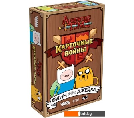  - Настольные игры Мир Хобби Время приключений: Карточные войны. Финн против Джейка - Время приключений: Карточные войны. Финн против Джейка