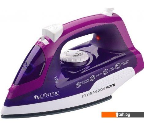  - Утюги CENTEK CT-2348 (фиолетовый) - CT-2348 (фиолетовый)