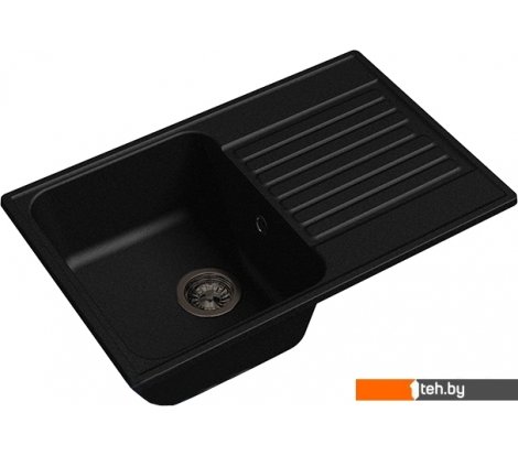  - Кухонные мойки GranFest QUARZ Z-78 (черный) - Z-78 (черный)
