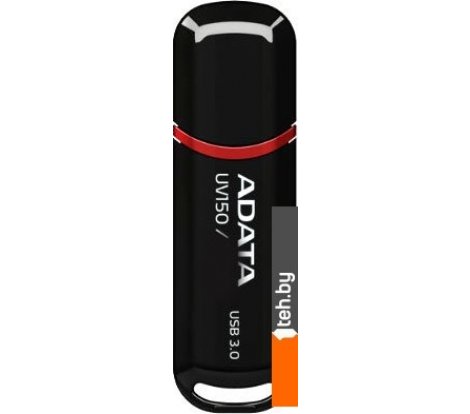  - USB Flash A-Data DashDrive UV150 128GB (AUV150-128G-RBK) - DashDrive UV150 128GB (AUV150-128G-RBK)