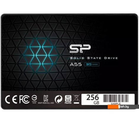  - SSD Silicon-Power Ace A55 256GB SP256GBSS3A55S25 - Ace A55 256GB SP256GBSS3A55S25