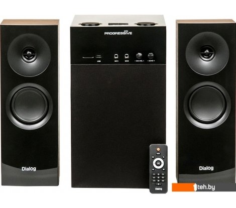  - Мультимедиа акустика Dialog Progressive AP-250 (коричневый) - Progressive AP-250 (коричневый)
