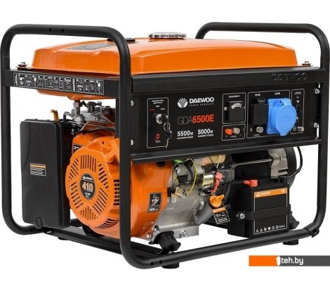 - Генераторы Daewoo Power GDA 6500E - GDA 6500E