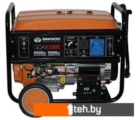 - Генераторы Daewoo Power GDA 6500E - GDA 6500E