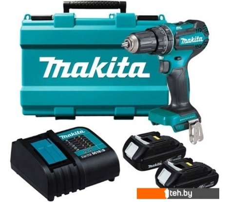  - Электродрели и дрели-шуруповерты Makita DHP485SYE (с 2-мя АКБ, кейс) - DHP485SYE (с 2-мя АКБ, кейс)