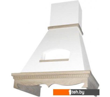  - Вытяжки Elikor Бельведер 90П-650-П3Д (бежевый/дуб неокрашенный) - Бельведер 90П-650-П3Д (бежевый/дуб неокрашенный)