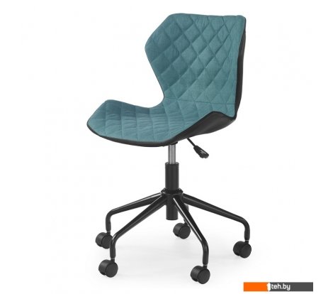  - Офисные кресла и стулья Halmar Matrix (черный/бирюзовый) - Matrix (черный/бирюзовый)