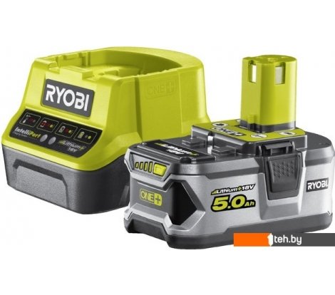  - Аккумуляторы и зарядные устройства для инструмента RYOBI RC18120-150 ONE+ 5133003366 (18В/5.0 а*ч + 18В) - RC18120-150 ONE+ 5133003366 (18В/5.0 а*ч + 18В)