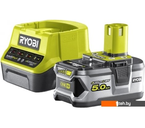  - Аккумуляторы и зарядные устройства для инструмента RYOBI RC18120-150 ONE+ 5133003366 (18В/5.0 а*ч + 18В) - RC18120-150 ONE+ 5133003366 (18В/5.0 а*ч + 18В)