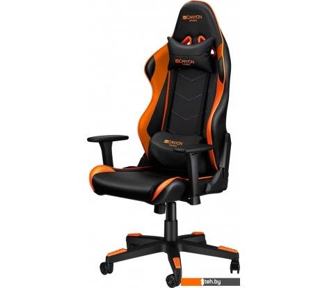  - Офисные кресла и стулья Canyon Deimos CND-SGCH4 (черный/оранжевый) - Deimos CND-SGCH4 (черный/оранжевый)