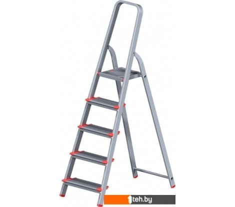  - Лестницы и стремянки Новая высота NV 511 алюминиевая индустриальная 5 ступеней (5110105) - NV 511 алюминиевая индустриальная 5 ступеней (5110105)