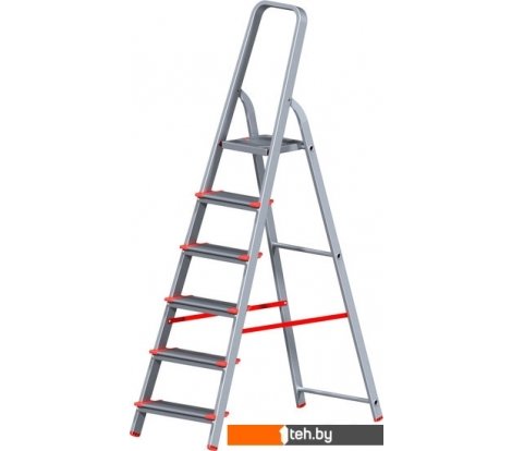  - Лестницы и стремянки Новая высота NV 511 алюминиевая индустриальная 6 ступеней (5110106) - NV 511 алюминиевая индустриальная 6 ступеней (5110106)
