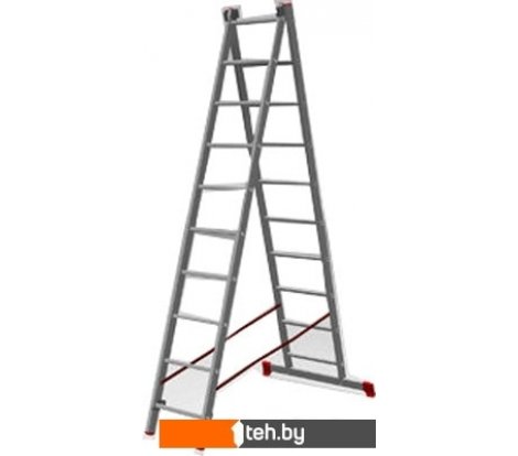  - Лестницы и стремянки PRO Startul ST9946-10 2x10 ступеней - ST9946-10 2x10 ступеней