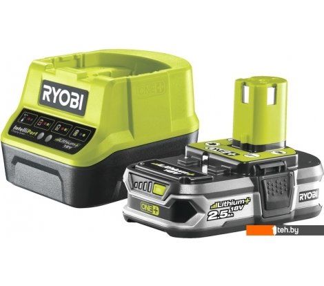  - Аккумуляторы и зарядные устройства для инструмента RYOBI RC18120-125 ONE+ 5133003359 (18В/2.5 а*ч + 18В) - RC18120-125 ONE+ 5133003359 (18В/2.5 а*ч + 18В)