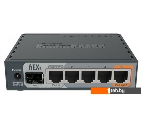  - DSL-модемы и маршрутизаторы Mikrotik hEX S RB760iGS - hEX S RB760iGS