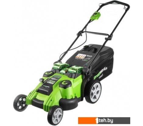  - Газонокосилки Greenworks G40LM49DB (без АКБ) - G40LM49DB (без АКБ)