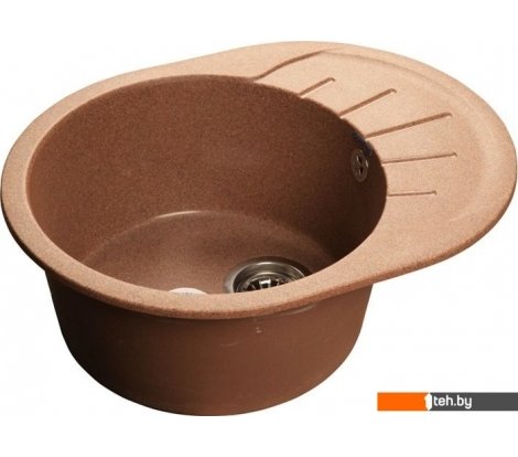  - Кухонные мойки GranFest Rondo GF-R580L (терракот) - Rondo GF-R580L (терракот)