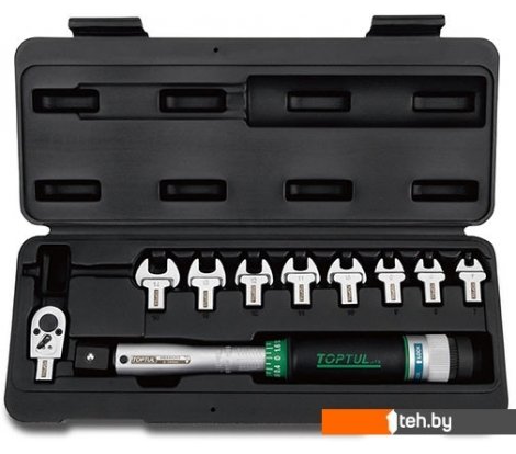 - Динамометрические ключи и отвертки Toptul 3/8