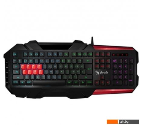  - Клавиатуры A4Tech Bloody B3590R (черный/красный) - Bloody B3590R (черный/красный)