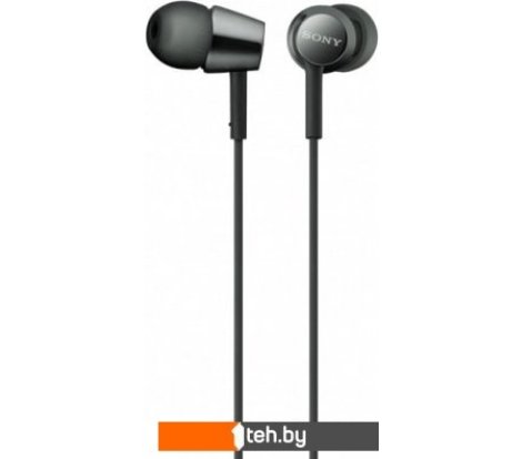  - Наушники и гарнитуры Sony MDR-EX155AP (черный) - MDR-EX155AP (черный)