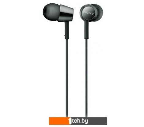 - Наушники и гарнитуры Sony MDR-EX155AP (черный) - MDR-EX155AP (черный)