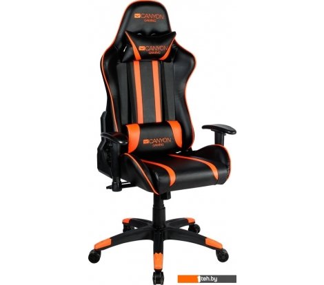  - Офисные кресла и стулья Canyon Fobos CND-SGCH3 (черный/оранжевый) - Fobos CND-SGCH3 (черный/оранжевый)