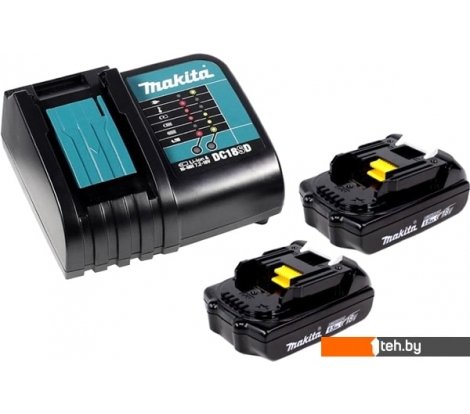 - Аккумуляторы и зарядные устройства для инструмента Makita BL1815N + DC18SD (18В/1.5 а*ч + 7.2-18В) - BL1815N + DC18SD (18В/1.5 а*ч + 7.2-18В)
