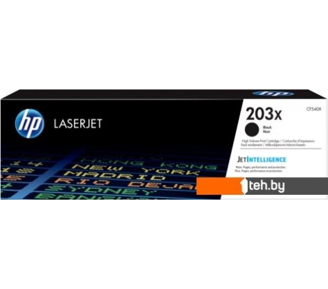  - Картриджи для принтеров и МФУ HP 203X CF540X - 203X CF540X