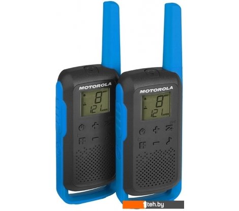  - Портативные радиостанции Motorola T62 Walkie-talkie (черный/синий) - T62 Walkie-talkie (черный/синий)