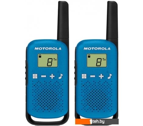 - Портативные радиостанции Motorola Talkabout T42 (синий) - Talkabout T42 (синий)