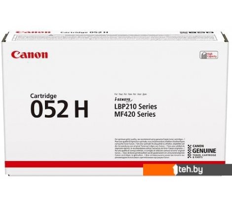  - Картриджи для принтеров и МФУ Canon 052 H - 052 H