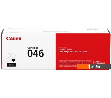  - Картриджи для принтеров и МФУ Canon 046BK - 046BK