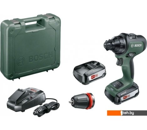  - Электродрели и дрели-шуруповерты Bosch AdvancedDrill 18 06039B5001 (с 2-мя АКБ, кейс) - AdvancedDrill 18 06039B5001 (с 2-мя АКБ, кейс)